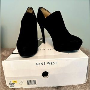 Nine West platform booties